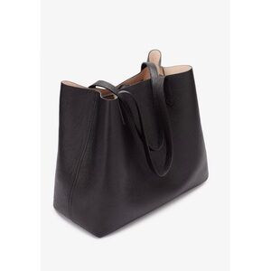 Cuyana Structured Tote (Classic) with additional Tote Organizer